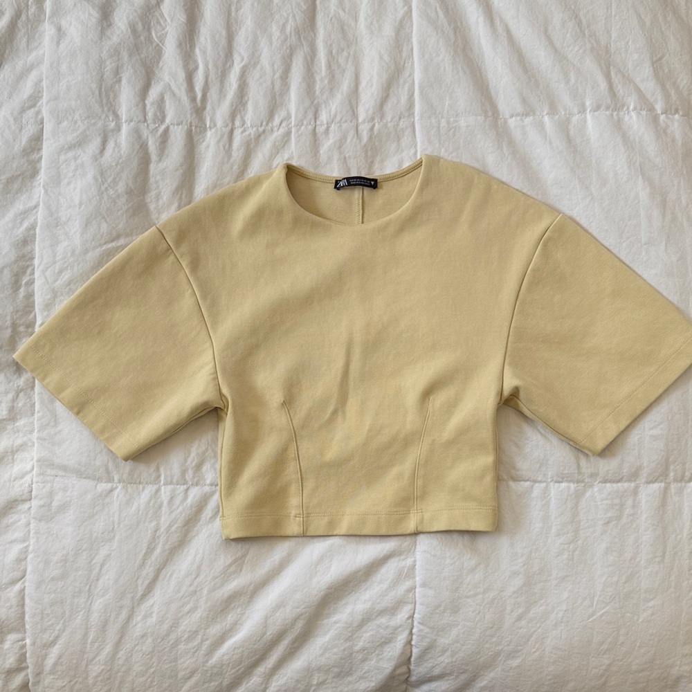 Zara Women's Short Sleeve Top Medium
